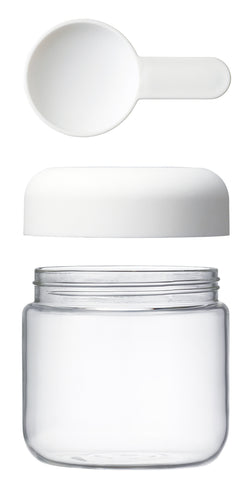 Kitchenware: KINTO Cylin Canister - White, available in 3 sizes