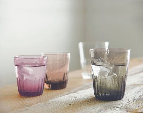 Glassware: KINTO Dew Tumbler - Purple, available in 3 sizes