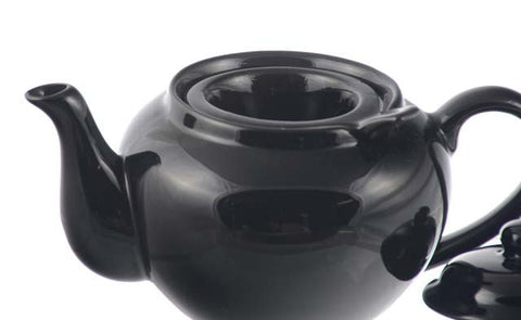 Infuser Teapot: Dominion Teapot with Infuser - Black, 710ml/24 fl. oz