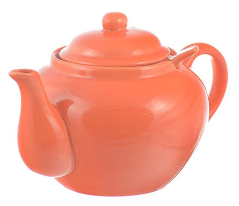 Infuser Teapot: Dominion Teapot with Infuser - Orange, 710ml/24 fl. oz