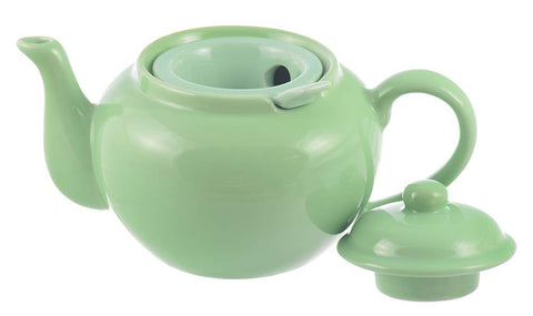 Infuser Teapot: Dominion Teapot with Infuser - Sea Foam Green, 710ml/24 fl. oz