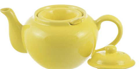 Infuser Teapot: Dominion Teapot with Infuser - Yellow, 710ml/24 fl. oz