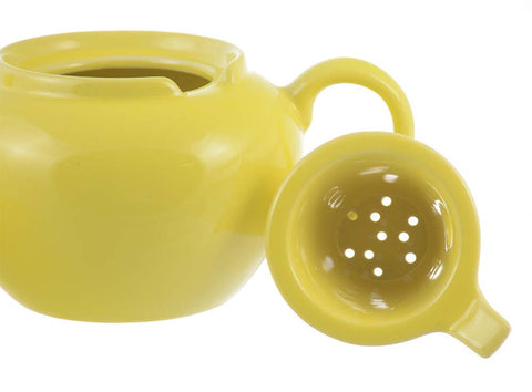 Infuser Teapot: Dominion Teapot with Infuser - Yellow, 710ml/24 fl. oz