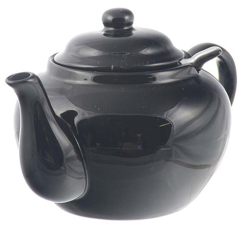 Infuser Teapot: Dominion Teapot with Infuser - Black, 710ml/24 fl. oz