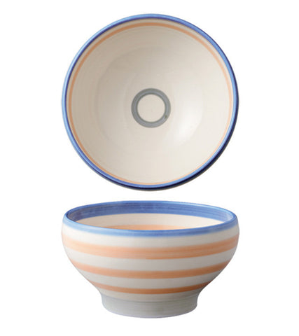 Glassware: KINTO E-Tone Bowl - Blue, 17.5cm x 9cm