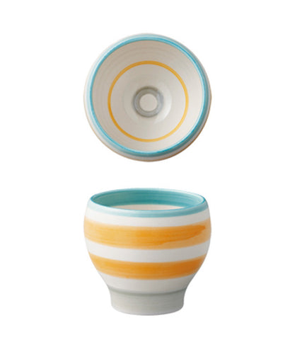 Glassware: KINTO E-Tone Cup - Orange, 210ml/7 fl. oz