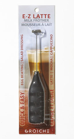 Milk Frother: GROSCHE E-Z Latte - Black - Refurbished