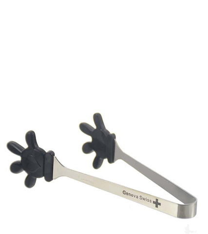 Parts & Accessories: Geneva Swiss Hand Shaped Sugar Tongs - Black