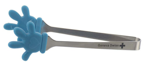 Parts & Accessories: Geneva Swiss Hand Shaped Sugar Tongs - Blue