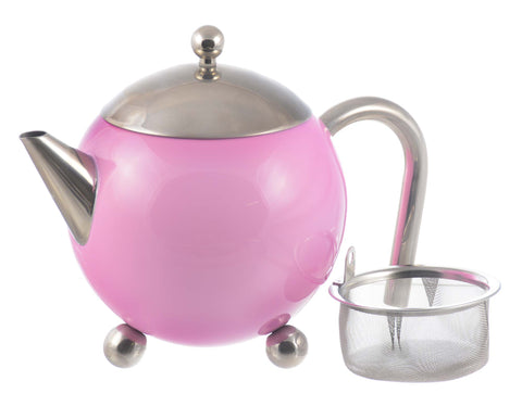 Infuser Teapot: Painted Ladies Teapot - Pink, 775ml/27 fl. oz