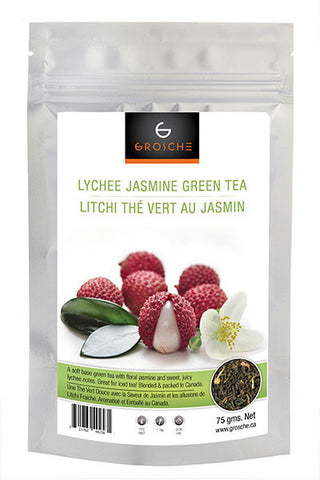 Green Tea: Lychee Jasmine - loose leaf, 75 grams