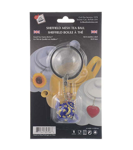 Parts & Accessories: Sheffield Mesh Tea Ball - Blue Teapot