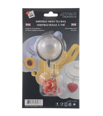 Parts & Accessories: Sheffield Mesh Tea Ball - Red Teapot