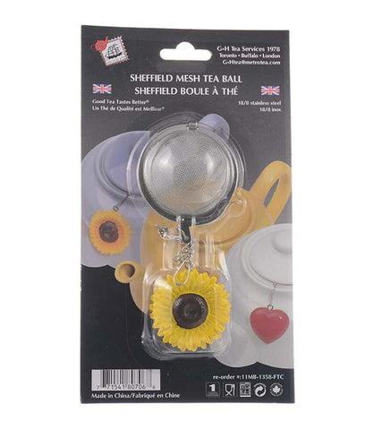 Parts & Accessories: Sheffield Mesh Tea Ball - Sunflower