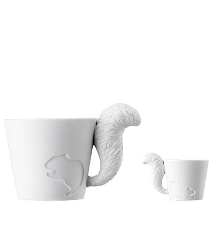 Glassware: KINTO Mugtail - Squirrel, 150ml/5 fl. oz