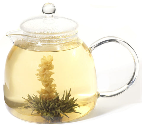 Munich Infuser teapot 1250 ml with 12 pack blooming tea - REFURBISHED