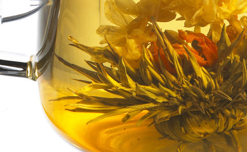 Munich Infuser teapot 1250 ml with 12 pack blooming tea - REFURBISHED