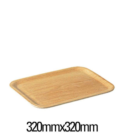 Kitchenware: KINTO Nonslip Square Tray - Willow, available in 2 sizes