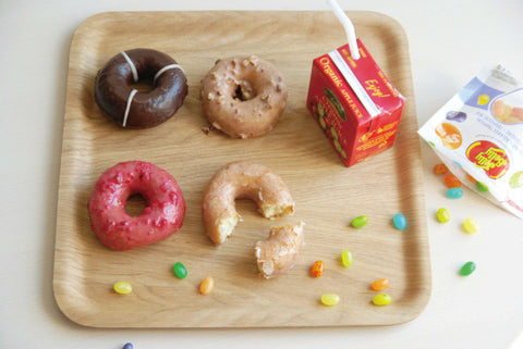 Kitchenware: KINTO Nonslip Square Tray - Willow, available in 2 sizes