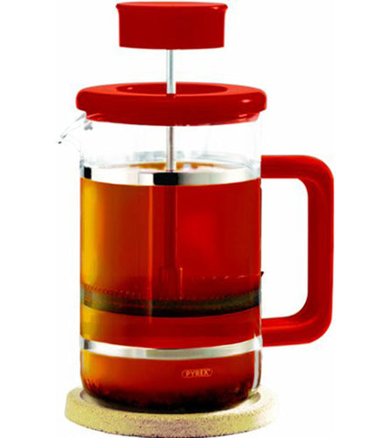 French Press: North Bank - Red, 850ml/29 fl. oz/4 cup