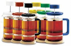 French Press: North Bank - Red, 850ml/29 fl. oz/4 cup