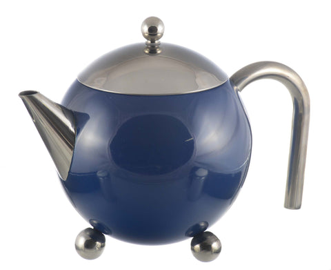 Infuser Teapot: Painted Ladies Teapot - Blue, 775ml/27 fl. oz