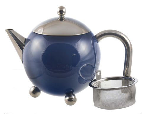 Infuser Teapot: Painted Ladies Teapot - Blue, 775ml/27 fl. oz