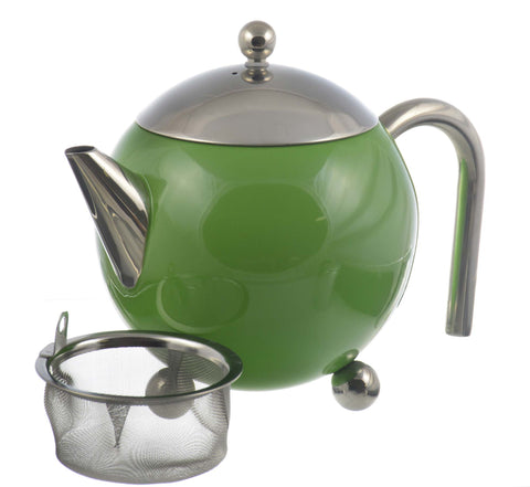 Infuser Teapot: Painted Ladies Teapot - Lime, 775ml/27 fl. oz