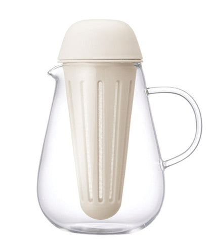 Infuser Teapot: KINTO Pengy - White, 720ml/24.4 fl. oz