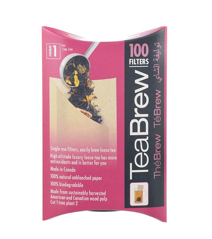 Parts & Accessories: Tea Brew Tea Filter - 100 filters, 1 cup
