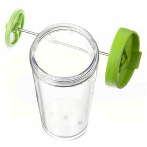 French Press Mug: Travel - Green, 450 ml/15 fl. oz