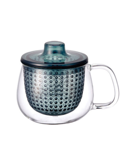 Infuser Tea Mug: KINTO Unimug - Navy, 350ml/12 fl. oz