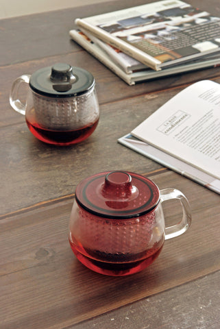 Infuser Tea Mug: KINTO Unimug - Wine Red, 350ml/12 fl. oz