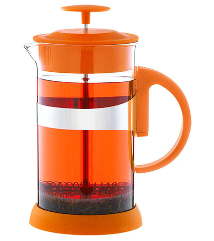 French Press: GROSCHE Zurich - Orange,  available in 2 sizes, 8 cup and 3 cup