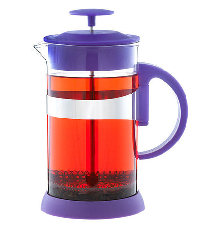 French Press: GROSCHE Zurich - Purple, available in 2 sizes, 8 cup and 3 cup